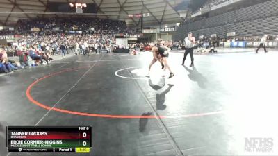 1B/2B 120 Semifinal - Tanner Grooms, Okanogan vs Eddie Cormier-Higgins, Muckleshoot Tribal School