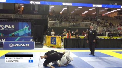 LUCAS CRAWFORD vs CHASE WESTIN BRUTON 2024 Pan Jiu Jitsu IBJJF Championship
