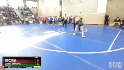 197 Boys Cons. Round 2 - Daniel Ledesma, Holtville vs Drew Reed, Mountain Empire