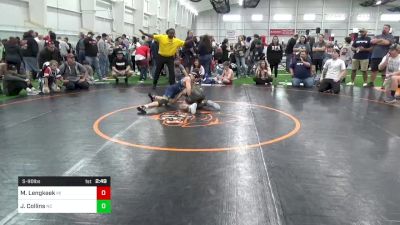 S-90 lbs Consi Of 8 #1 - Murphy Lengkeek, MI vs Justice Collins, NC