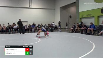 126 lbs Round 1 (6 Team) - Logan Frazier, Indiana Outlaws vs Jayce Caviness, Team Oklahoma