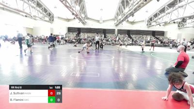 73 lbs Rr Rnd 8 - JJ Sullivan, Mat Assassins White vs Brandon Flamini, Seagull Wrestling Club