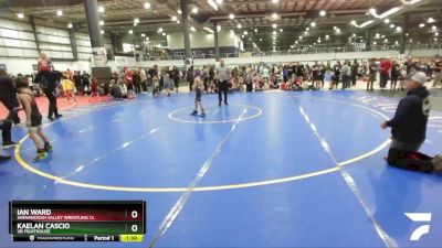 67 lbs Round 3 - Ian Ward, Shenandoah Valley Wrestling Cl vs Kaelan Cascio, VB Fighthouse