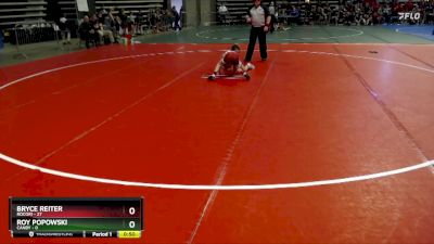 70 lbs Quarterfinals (8 Team) - Roy Popowski, Canby vs Bryce Reiter, Rocori