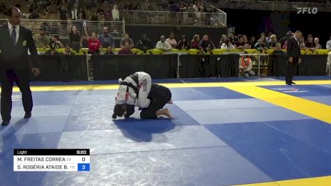 MAYNNE FREITAS CORREA vs SABRINA ROGÉRIA ATAIDE B. GONDIM 2024 Pan Jiu Jitsu IBJJF Championship