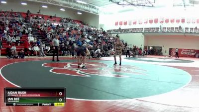 150 lbs Quarterfinal - Aidan Rush, St Francis De Sales (Columbus) vs Ian Bee, Tallmadge