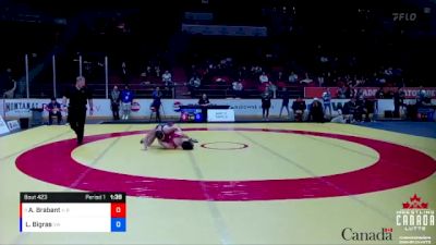 71kg Semifinal - Austin Brabant, K-Bay vs Loki Bigras, Schewa WC