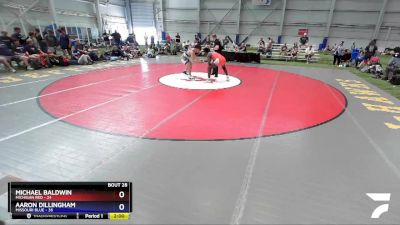 160 lbs Placement Matches (16 Team) - Michael Baldwin, Michigan Red vs Aaron Dillingham, Missouri Blue