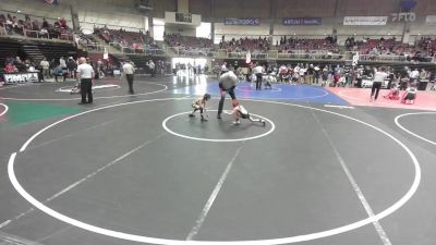 46 lbs Semifinal - Savannah Carter, Steel City Reloaded WC vs Levi Ortzow, WLV Junior Wrestling