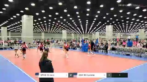 SPVB 18 navy vs COA 18 Cyclone - 2022 JVA World Challenge presented by Nike - Expo Only
