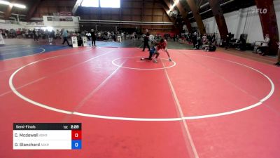 132A lbs Semifinal - Collin Mcdowell, Askren Wrestling Academy vs Ostin Blanchard, Askren Wrestling Academy