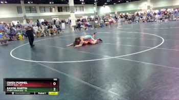 182 lbs Round 2 (6 Team) - Eason Martin, Storm Wrestling vs Owen Pummel, Dream Team