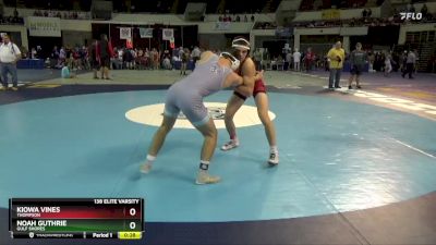 138 Elite Varsity Cons. Round 5 - Noah Guthrie, Gulf Shores vs Kiowa Vines, Thompson