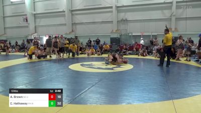 131 lbs Pools - Auston Brown, NE United (OH) vs Camilla Hathaway, PA West