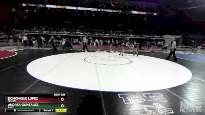 111 lbs Semifinal - Andrea Gonzalez, Davis vs Domonique Lopez, Folsom