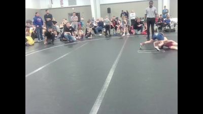 56 lbs Round 2 (3 Team) - Jameson Lohr, 84 Athletes vs Ted Hillanbrand, Smithfield Youth Wrestling