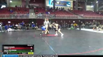 145 lbs Round 3 (3 Team) - Drew Moser, Waverly vs Zach Solomon, Kearney