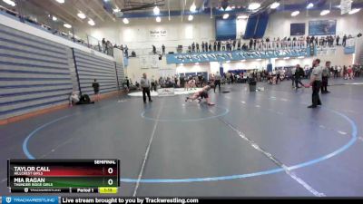 107G Semifinal - Mia Ragan, Thunder Ridge Girls vs Taylor Call, Hillcrest Girls