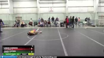 76 lbs Round 6 (8 Team) - Logan Carreira, Joker Squad vs Owen Hayden, Rampage