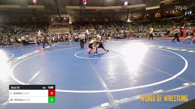 80 lbs Round Of 64 - Lincoln Valdez, Pomona Elite vs Wyatt Wilson, McDominate Training Center