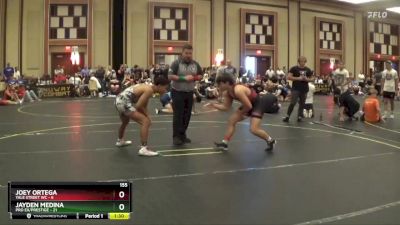 155 lbs Finals (8 Team) - Joey Ortega, Yale Street WC vs Jayden Medina, Pro Ex/Prestige