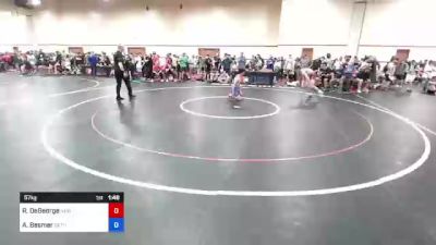 57 kg Rnd Of 32 - Ryan DeGeorge, New Jersey vs Ashton Besmer, Dethrone Wrestling Club