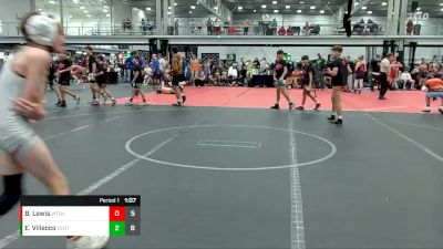 84 lbs Round 9 (10 Team) - Brody Lewis, Whitted Trained Dynasty vs Evan Villecco, Centurion WC