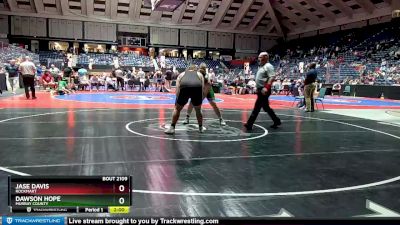 2A-285 lbs Quarterfinal - Jase Davis, Rockmart vs Dawson Hope, Murray County