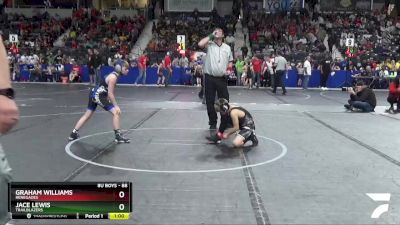 88 lbs Champ. Round 1 - Graham Williams, Renegades vs Jace Lewis, Trailblazers