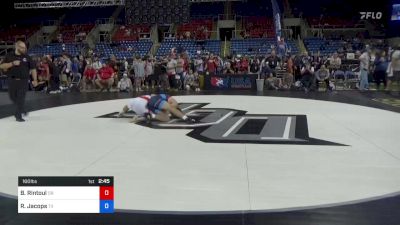 160 lbs Cons 128 #2 - Benjamin Rintoul, Oregon vs Rex Jacops, Texas