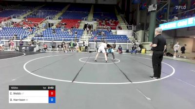 195 lbs Cons 32 #2 - Collin Webb, Utah vs Demond Harrison, Michigan