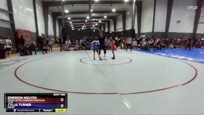 78 lbs Cons. Round 2 - Emerson Nguyen, White Center Warriors Wrestling Club vs Cylus Turner, NWWC