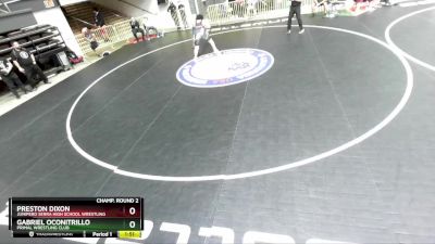 215 lbs Champ. Round 2 - Gabriel Oconitrillo, Primal Wrestling Club vs Preston Dixon, Junipero Serra High School Wrestling