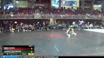 145 lbs Round 1 (3 Team) - Landan McLaughlin, Lincoln Southwest vs Drew Moser, Waverly