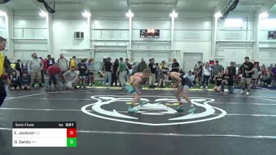 S-108 lbs Semifinal - Evan Jackson, MD vs Dutch Sandy, WV