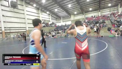 195 lbs Quarterfinal - Joshua Troiano, Nevada vs Brendan Lockart, Montana