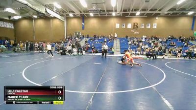 125 lbs Cons. Semi - Marek Clark, American Fork Jr High vs Ului Faletau, Lindon