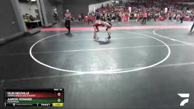 115 lbs Semifinal - Olin Neuville, Askren Wrestling Academy vs Aaron Howard, Menomonie