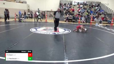 55 lbs Cons. Round 3 - Jett Neubauer, BOLD vs Phillip Elson, Summit