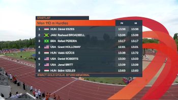 Upset City! Jamaica's Rasheed Broadbell Defeats Grant Holloway In PHOTO-FINISH!