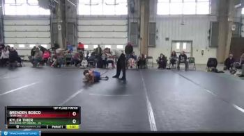 84 lbs Finals (2 Team) - Brenden Bosco, Team Ohio vs Kyler Thier, Railroad City Riders