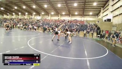 182 lbs Cons. Round 2 - Skyler Yeates, Bear River Wrestling Club vs Kelton Hollander, Hunter