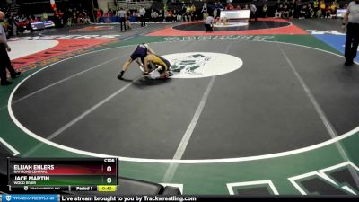 Cons. Round 3 - Jace Martin, Wood River vs Elijah Ehlers, Raymond Central