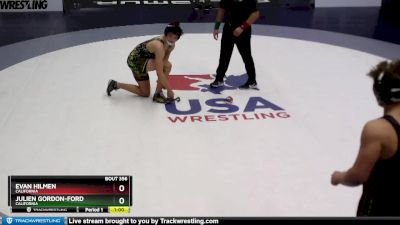 170 lbs Cons. Round 5 - Julien Gordon-Ford, California vs Evan Hilmen, California