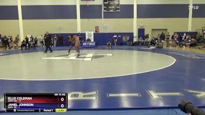 GR 72 KG Round 3 (3 Team) - Ellis Coleman, Army GR vs Jamel Johnson, Navy GR