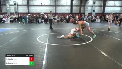 120 lbs Round Of 32 - Thomas Kester, Hillsborough vs Luca Rappe, Black Sheep