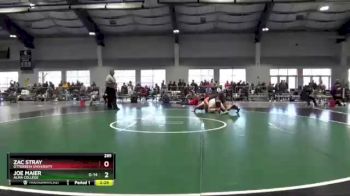 285 lbs Cons. Round 1 - Joe Maier, Alma College vs Zac Stray, Otterbein University