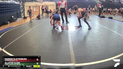 90 lbs Semis & 1st Wrestleback (8 Team) - Elliston Allen, Storm Wrestling Center vs Maddox Plattenburg, Takedown Elite