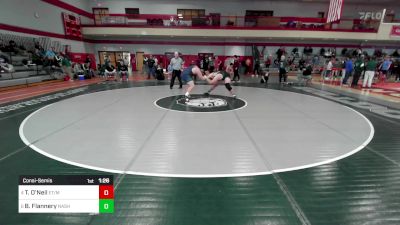 285 lbs Consolation - Trevor O'Neil, Essex Tech/Masco Co-Op vs Brody Flannery, Nashoba