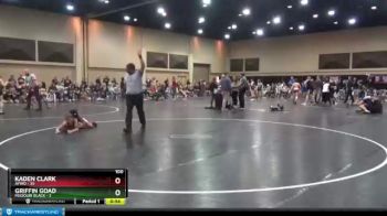 100 lbs Finals (2 Team) - Griffin Goad, Missouri Black vs Kaden Clark, AYWO